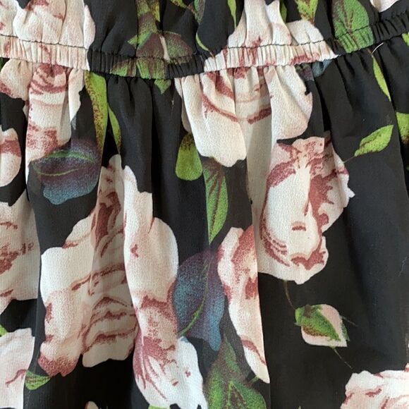 Lucy Paris Floral Off Shoulder Mini Dress New! Med - Picture 10 of 11